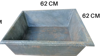 CANOA PARA ANIMALES CUADRADA